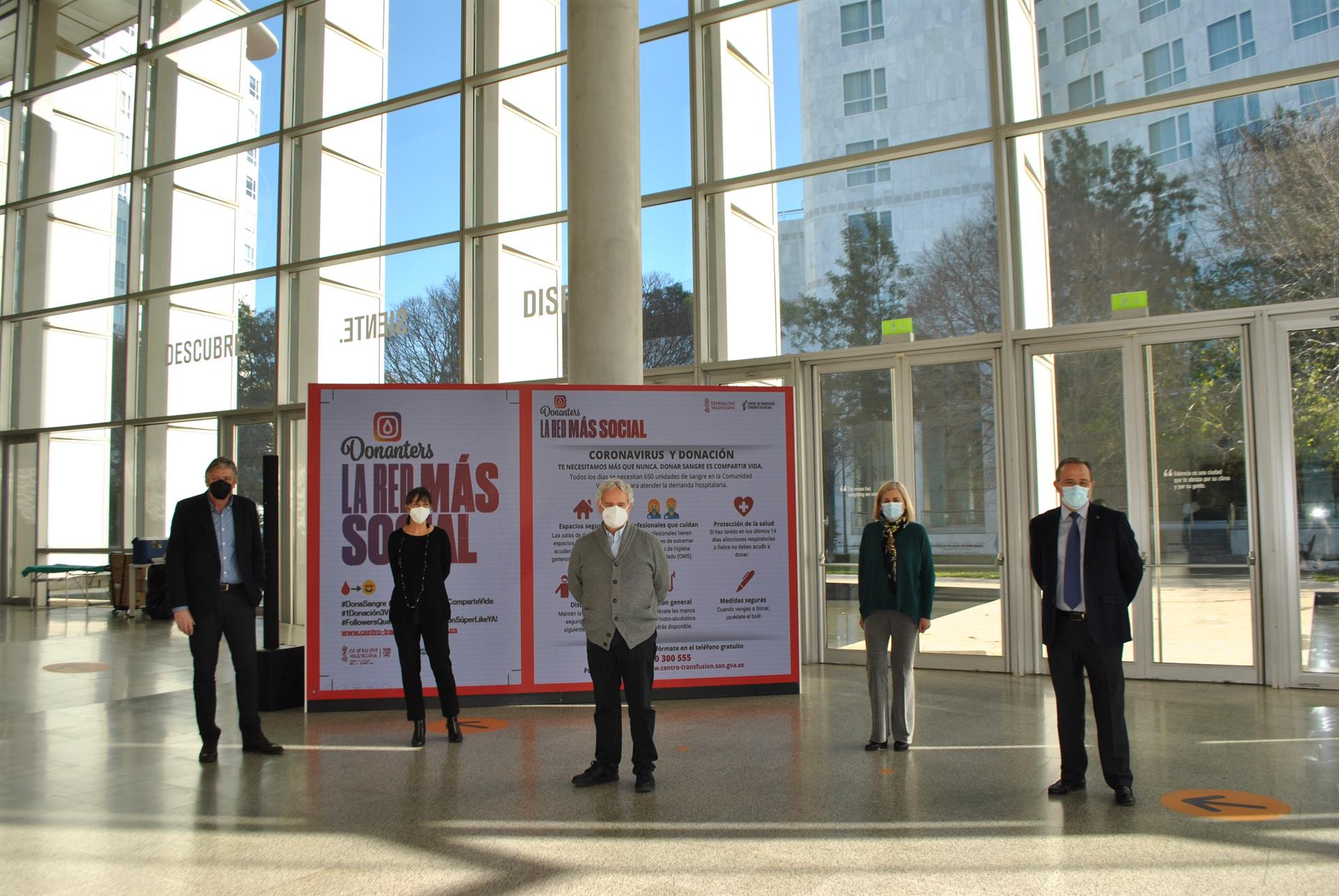 El Palacio de Congresos cederá sus instalaciones para realizar campañas de donación de sangre
