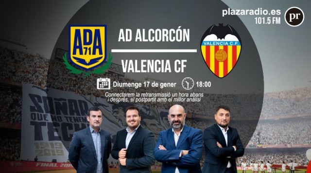 Sigue en directo el Alcorcón - Valencia CF