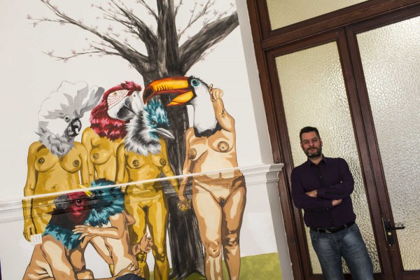 El 'street art' entra en los despachos del Ayuntamiento de Valencia