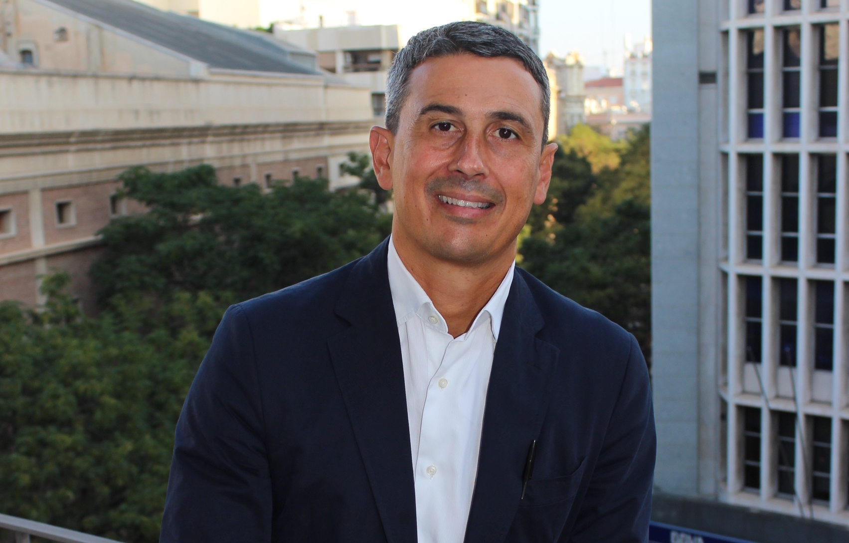 El toledano Pedro Ramírez, nuevo director de zona de BBVA en Castellón y Valencia Norte, era hasta ahora director de Pymes de la territorial Este.  - 