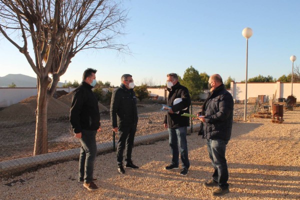 El Ayuntamiento de l'Alfàs amplía el cementerio municipal con un nuevo pabellón de nichos 
