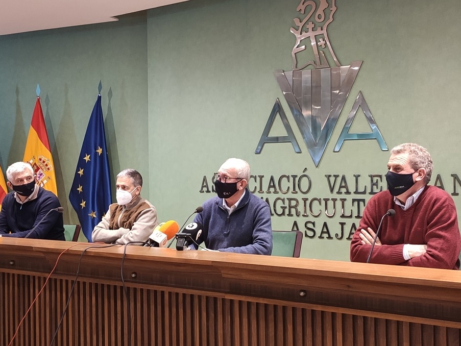 AVA-Asaja retomará tras la covid las protestas ante las pérdidas del campo: 570 millones en 2020