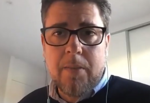 El portavoz de Cs Javier Gutiérrez. - 