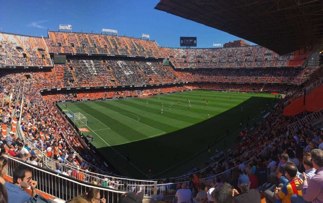 Mestalla registra la peor entrada de la temporada