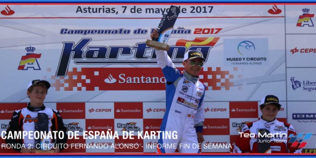 Primera victoria del Teo Martín Junior Team en el Circuito Fernando Alonso