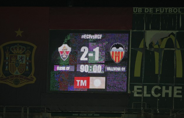 Ya hay día y hora de disputa del Valencia-Elche