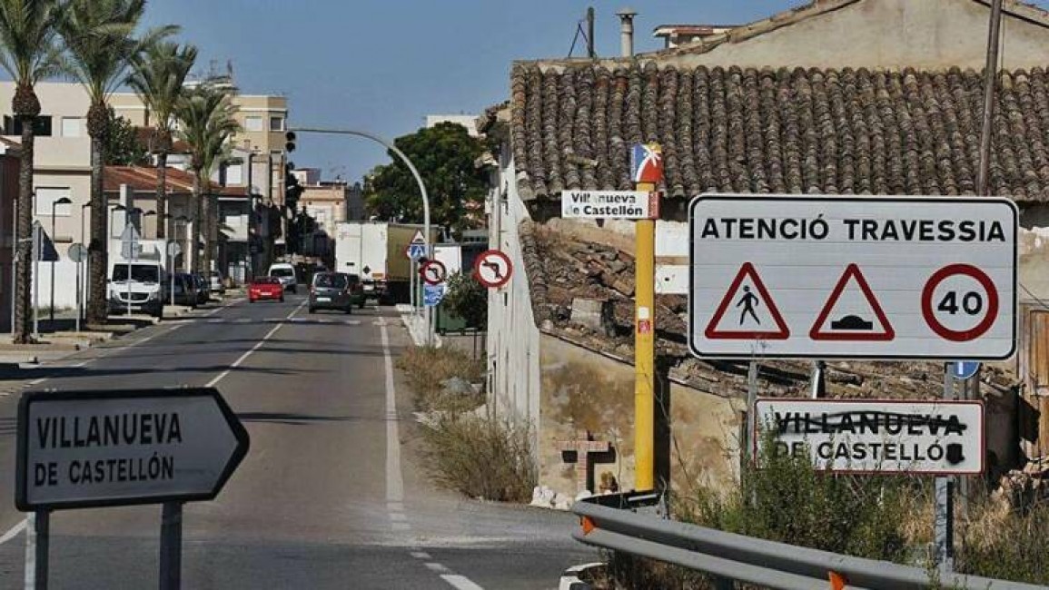 Imagen del municipio valenciano de Villanueva de Castelló, desde octubre Castelló. - 