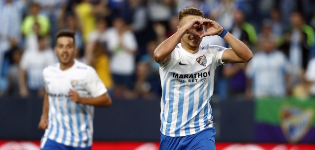 El Málaga aprovecha la desgana céltica