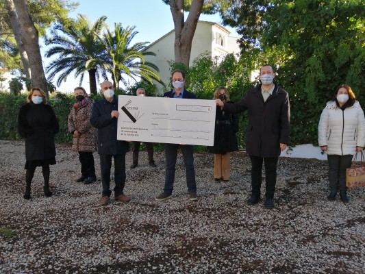 Multisecma recauda 1.439 euros en la Cata a
beneficio de Cáritas Marina Alta