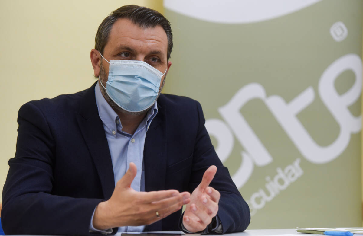 El presidente de Aerte, José María Toro. Foto: EDUARDO MANZANA - 