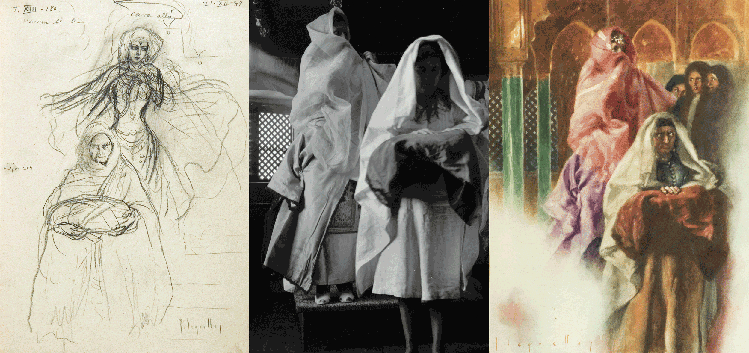 J. Segrelles. 'Las mil y una noches' (1956). Foto: Estrela Audiovisual - 