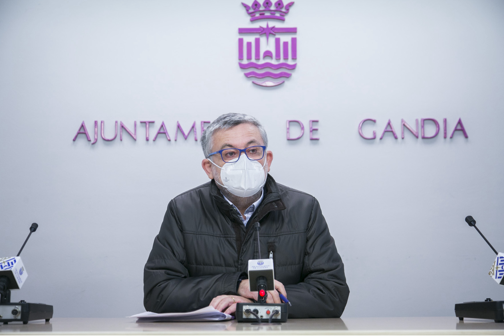 Josep Alandete, vicealcalde de Gandia y edil de Urbanismo. Foto: Àlex Oltra - 