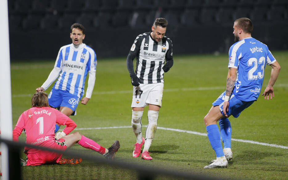 El Castellón no ha visto puerta en sus tres partidos de 2021