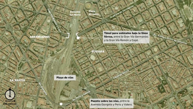València ofrece a Fomento una salida para el Parque Central que estaría en 2026