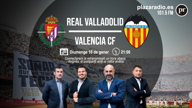 Sigue en directo el Real Valladolid - Valencia CF
