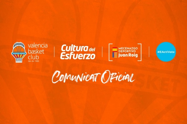 Valencia Basket anuncia el positivo de una jugadora que lleva días sin contacto con el equipo
