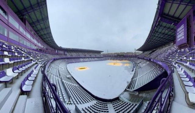 El Valladolid se entrenará horas antes del partido por la nieve y la covid-19
