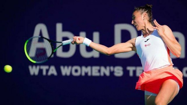 Sara Sorribes pasa a los octavos de final en Abu Dabi