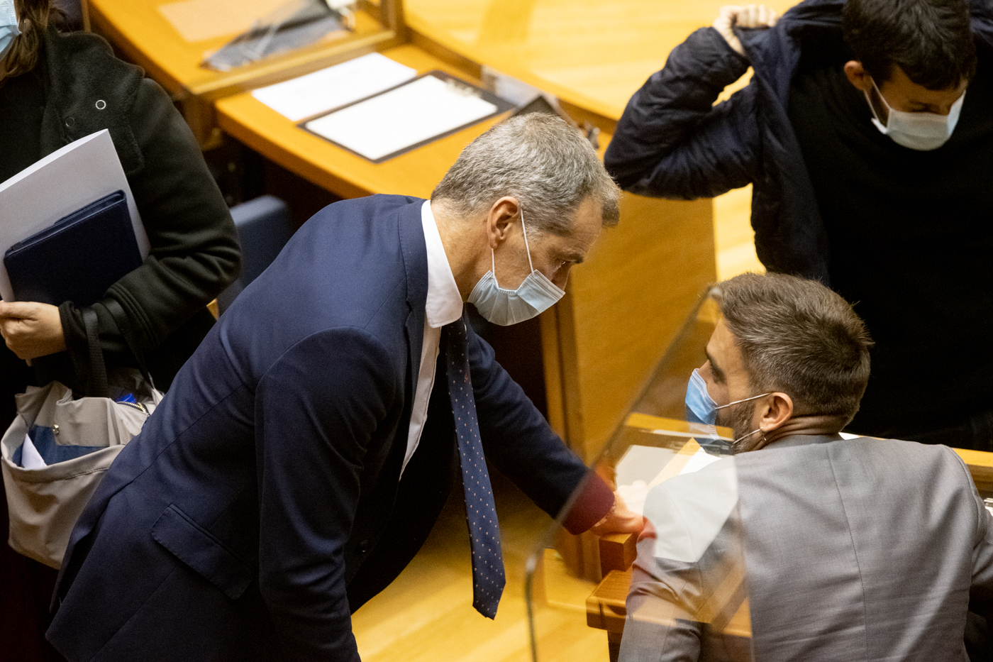 El síndic y líder de Ciudadanos, Toni cantó. Foto: KIKE TABERNER - 