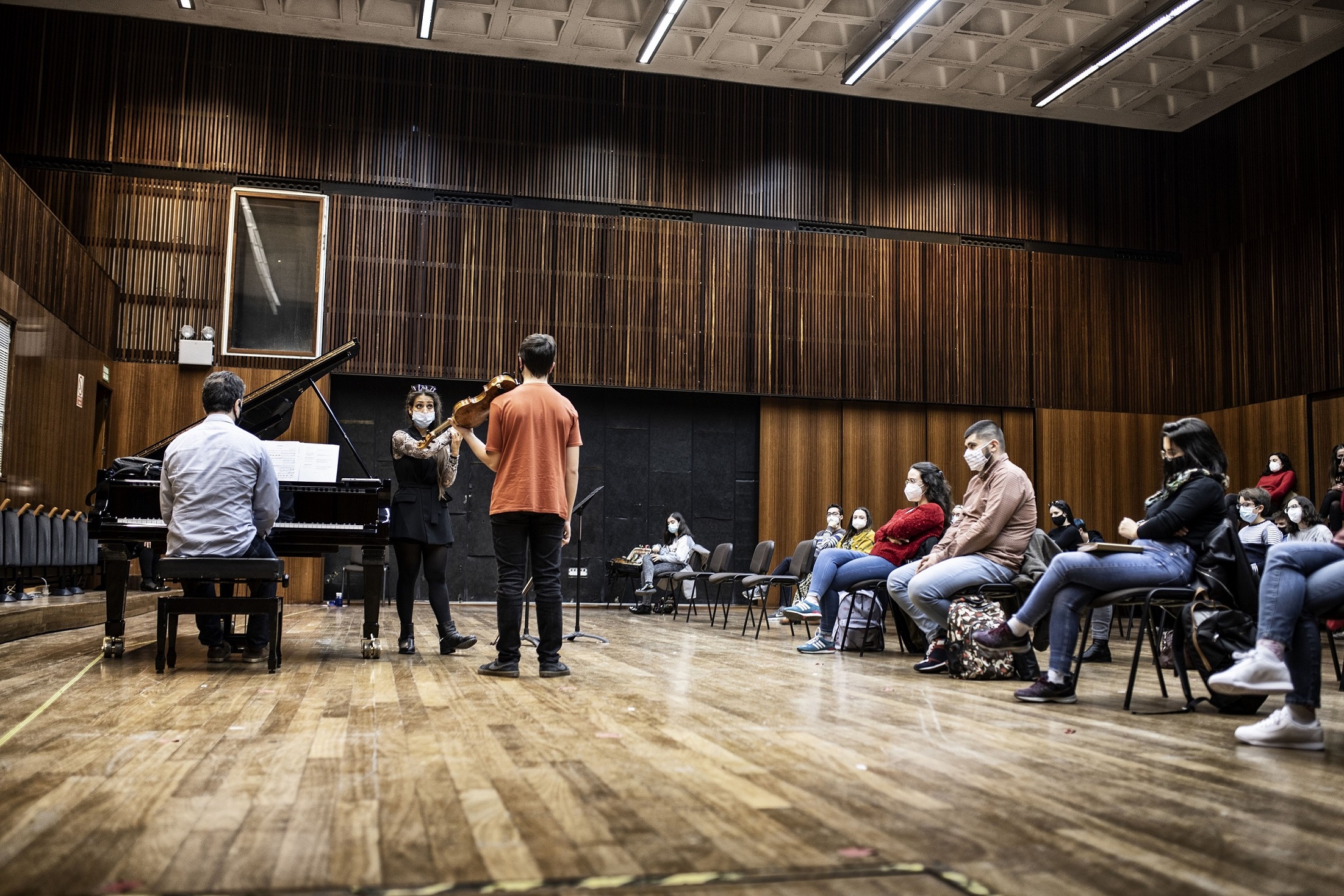 Leticia Moreno inicia su residencia en el Palau de la Música 