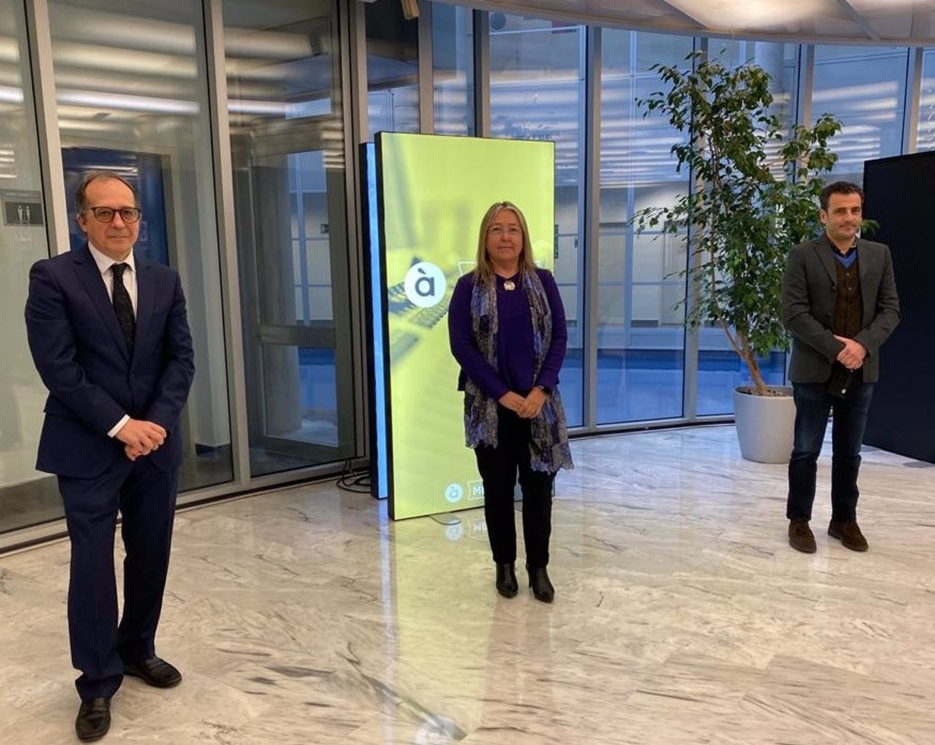 Enrique Soriano, Mar Iglesias y Alfred Costa. Foto: CVMC - 