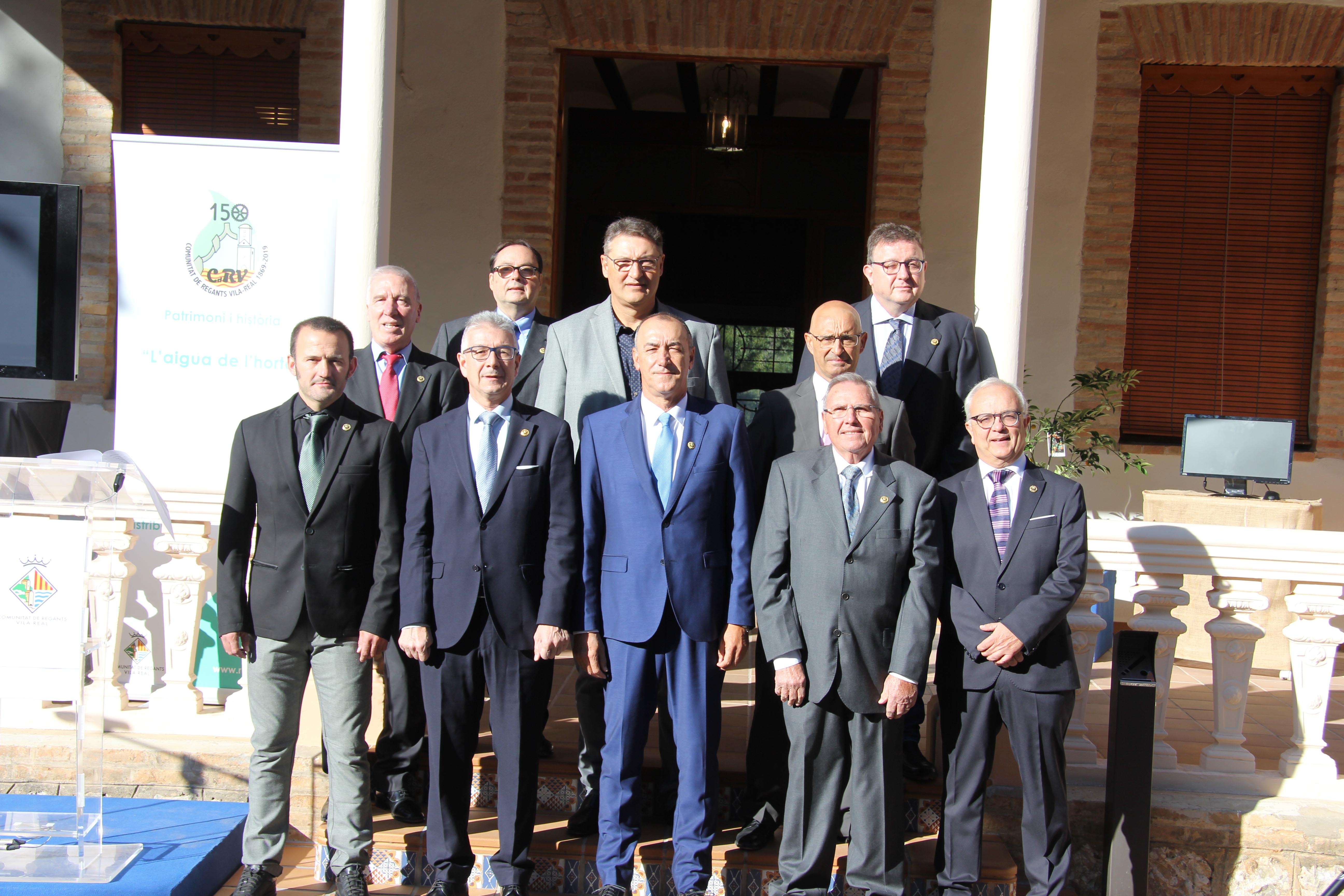 Miembros de la junta directiva de la Comunitat de Regants de Vila-real - 