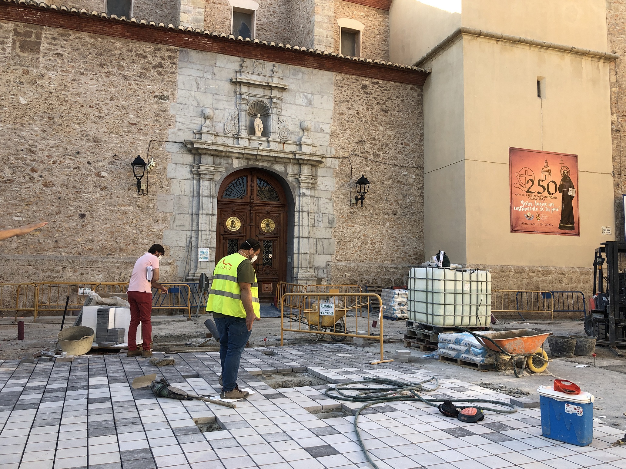 Almassora recibe 73.000 euros de la UE para las obras de San Jaime, Torrelló, alumbrado y la Vila