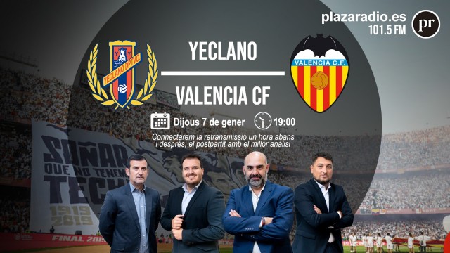 Sigue en directo el Yeclano - Valencia CF