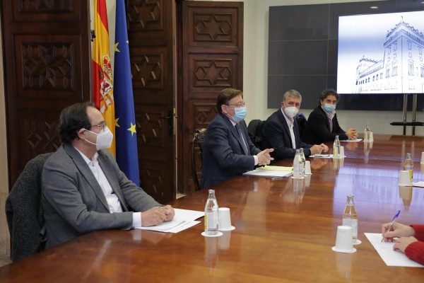 Puig anuncia una nueva línea de ayudas para los sectores afectados por las últimas restricciones