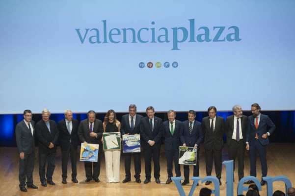Bankia Fintech, Baleària, AVE y Fundació per Amor a L' Art, premiados en el 7º aniversario de Valencia Plaza