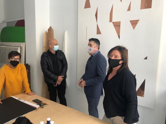 Últimos días para visitar tres de las exposiciones de 'RUT-ARTE' del Plan CREA en las galerías Bisel, Léucade y Artnueve
