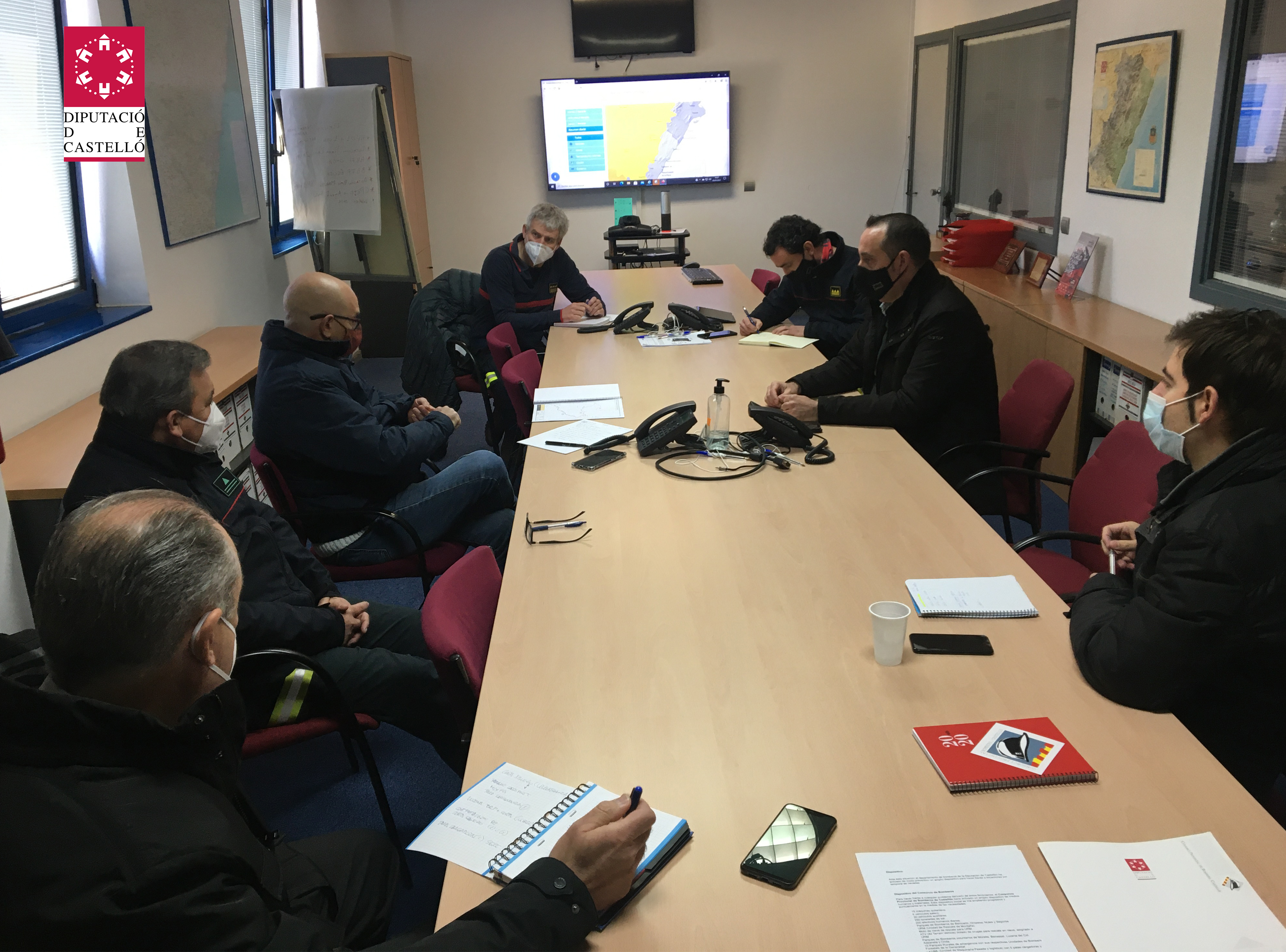 El Consorcio de Bomberos activa su dispositivo para prevenir el temporal de nieve en Castellón
