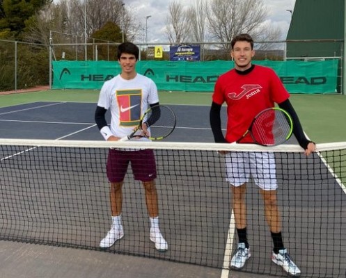 El murciano Carlos Alcaraz disputará la previa del Abierto de Australia y la prepara junto a Carreño