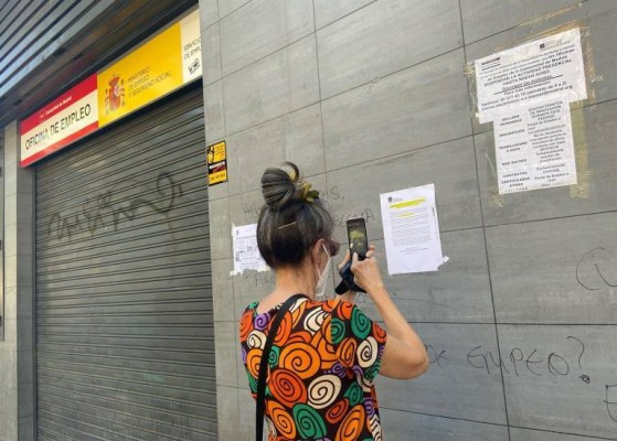 El paro que deja la covid en 2020: un 25% más de parados, 16.600 afiliados menos y 23.300 en ERTE