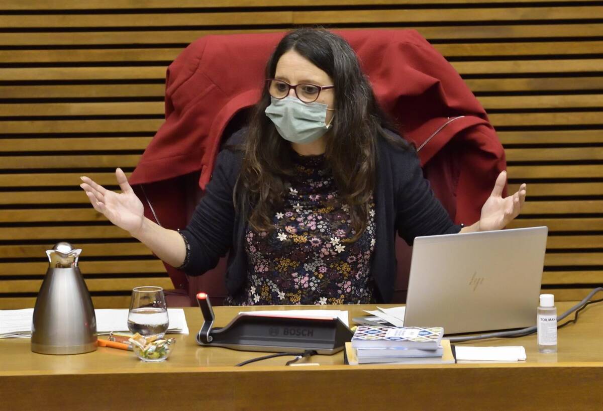 La consellera de Igualdad, Mónica Oltra. Foto: I. CABALLER (CORTS) - 