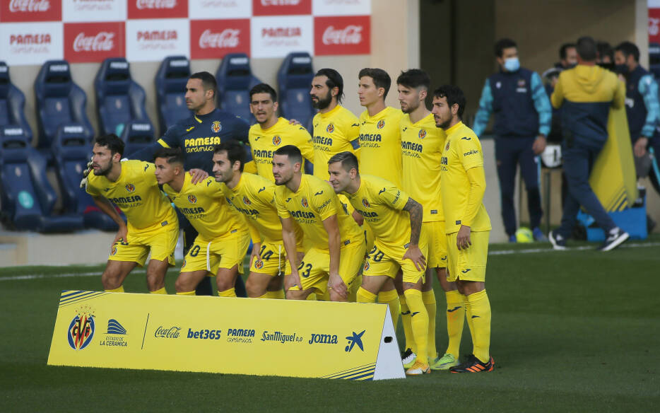 El Villarreal volvió a repetir un once nacional y con siete canteranos
