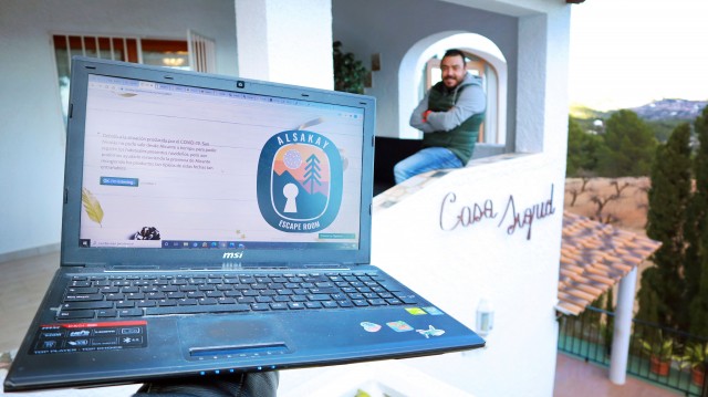 Un 'escape room' on line promociona los productos navideños de Alicante