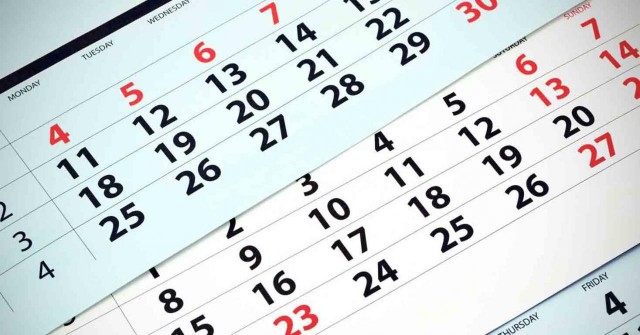 Calendario de días inhábiles en la Administración General del Estado para 2021