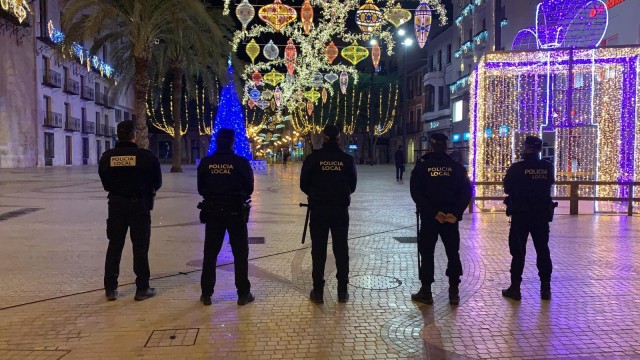 Noche tranquila en Elche para recibir el nuevo año sin apenas incidencias