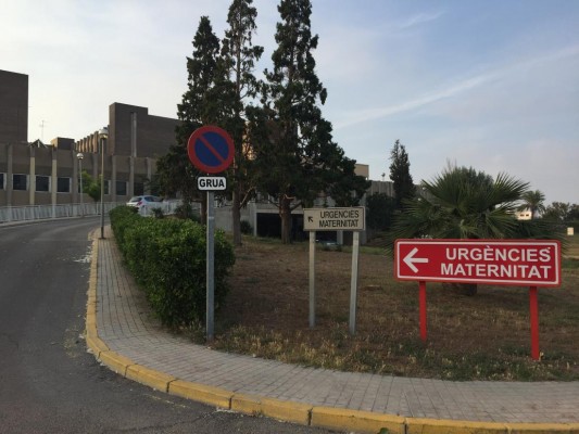 Amaia, nacida en Sagunt, el primer bebé de la Comunitat en 2021