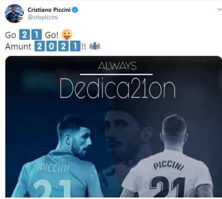 Piccini lanza un 'guiño' sobre su posible vuelta al Valencia