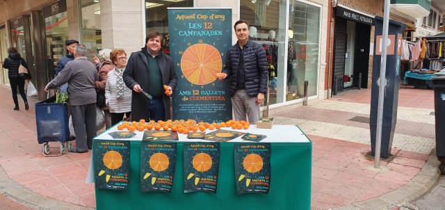 Borriana reivindica el consum de gallets de clementina per a les campanades 