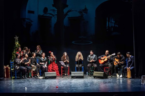 La Navidad jerezana encuentra casa en Borriana con la actuación de La mar de Flamenca