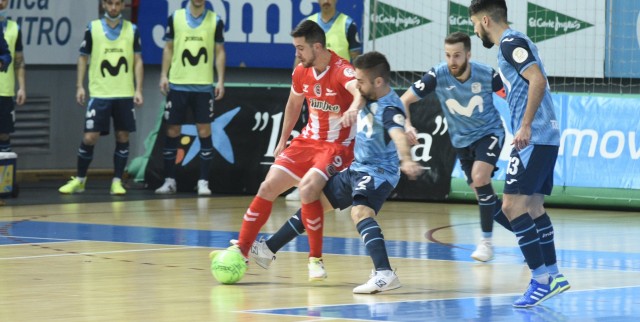 El Jimbee falla en la pelea: sólo suma dos empates ante los grandes y la alternativa Palma Futsal 