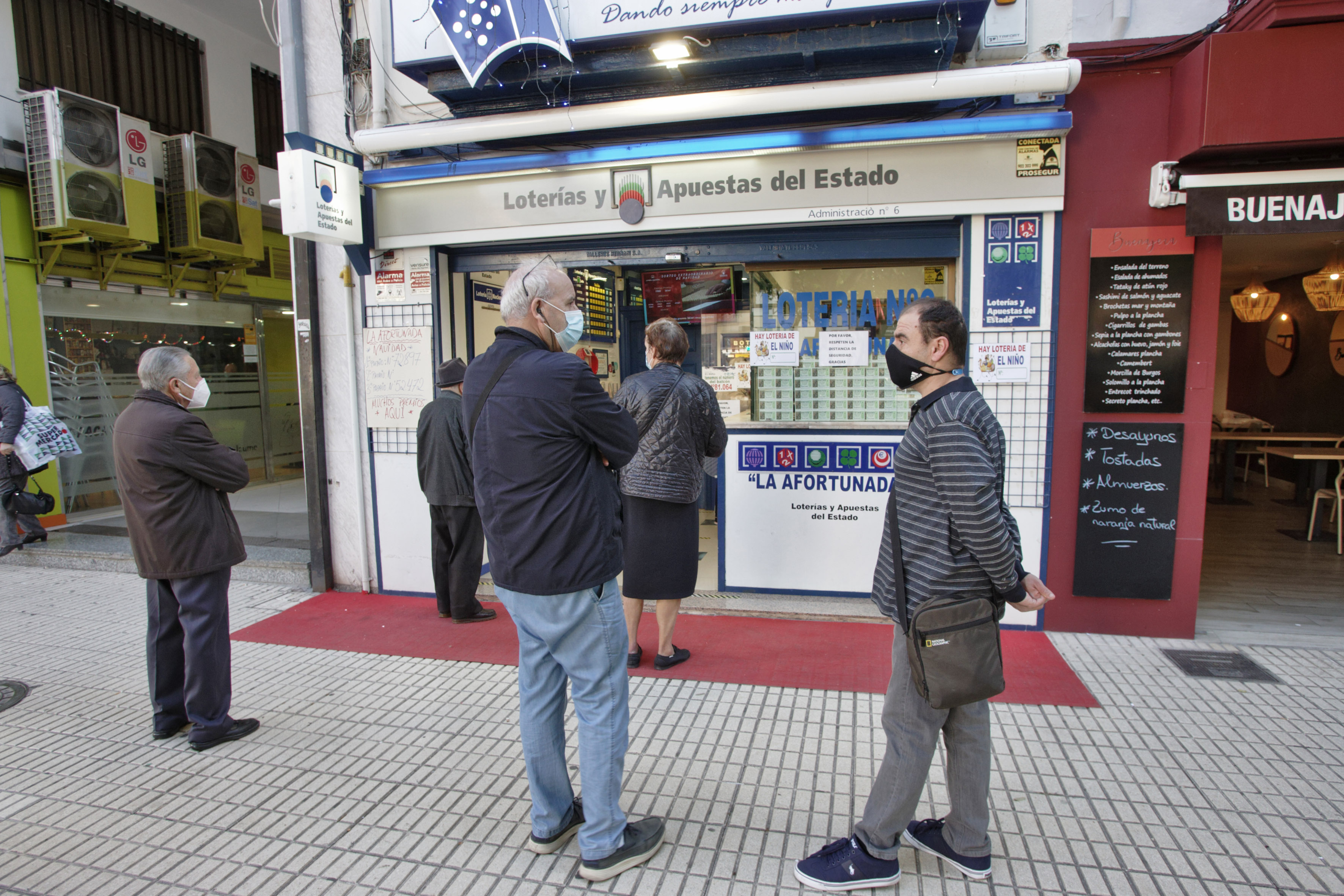 Castellón tiene consignados 11 millones de euros para la lotería del Niño