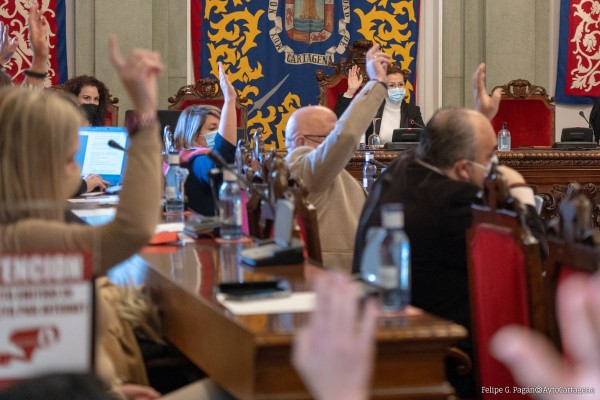 Luz verde a las cuentas del Ayuntamiento de Cartagena para 2021 