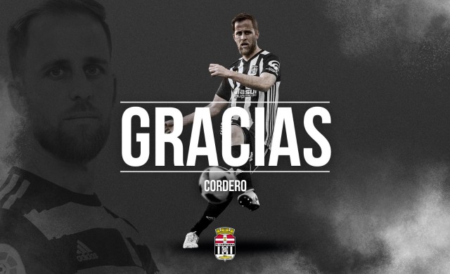 Cordero deja el Cartagena tras ser importante en el ascenso y nada relevante en Segunda