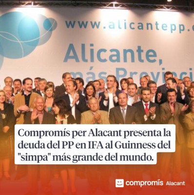 Compromís recurre a la sátira para denunciar 