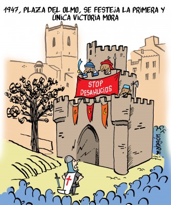 Desde la rotonda de Washington, un paseo por La Vila Joiosa, a través del humor gráfico de Malagón