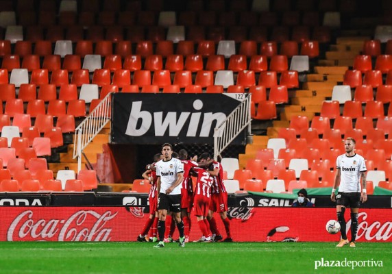 El Valencia CF podría terminar 2020 en descenso